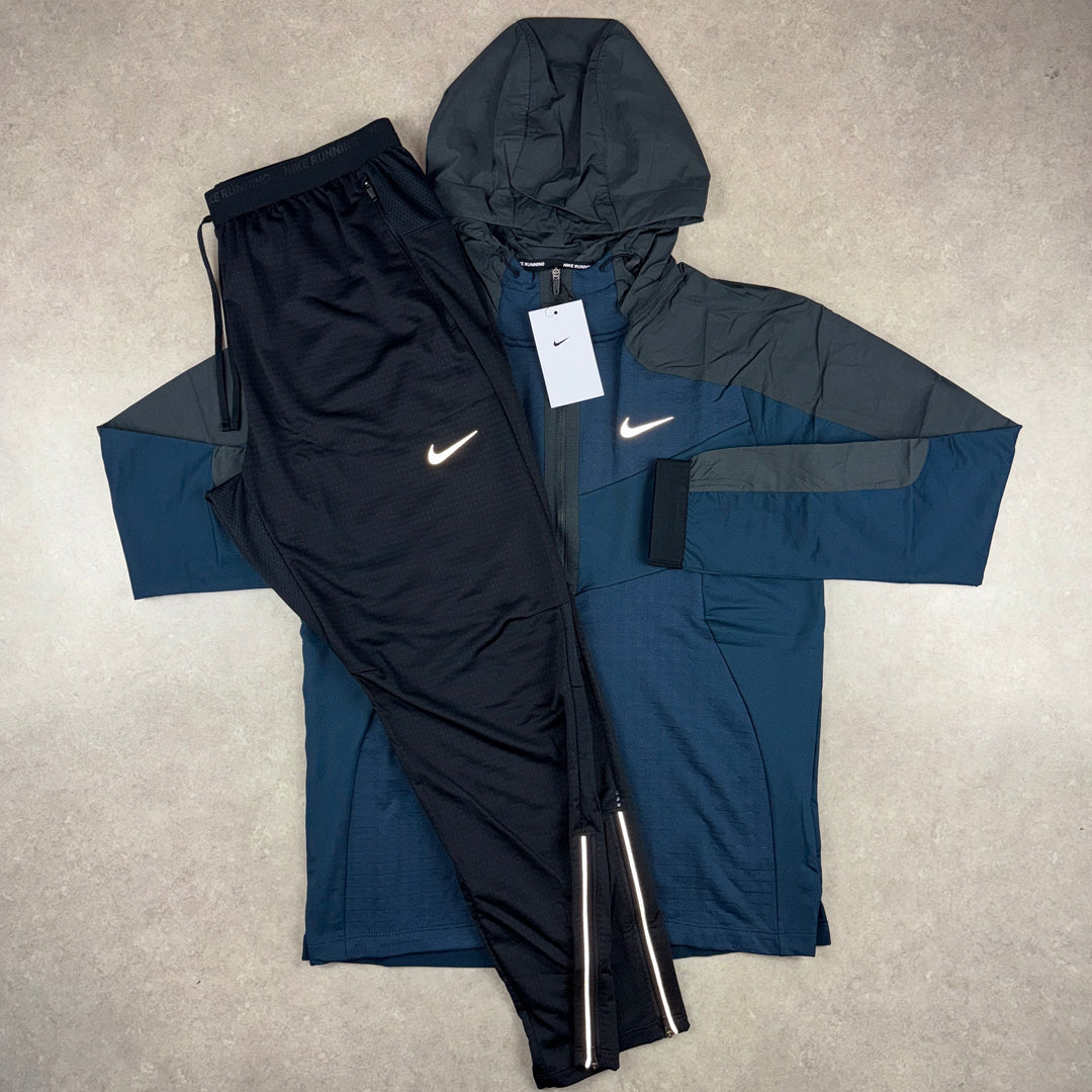 Nike Sphere Half-Zip Jacket x Phenom Pants Set - Navy