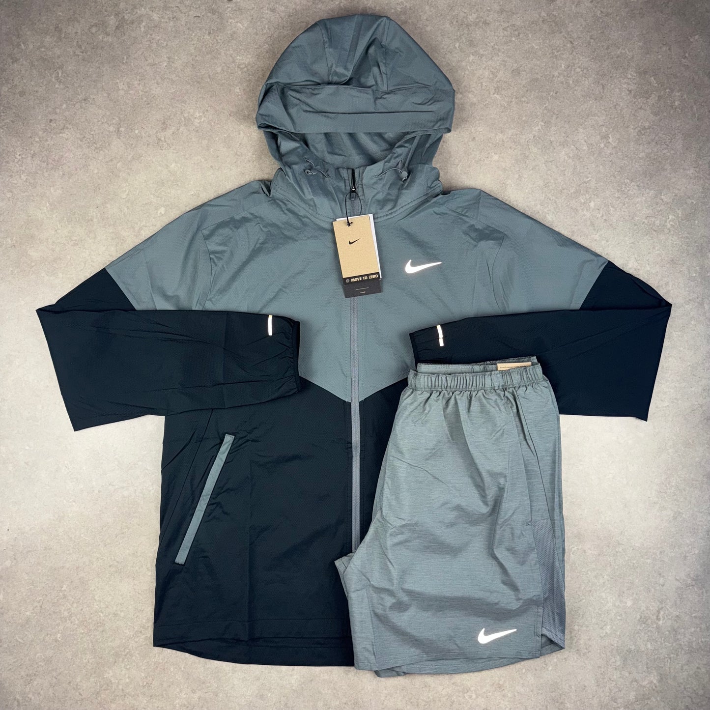 Nike UV Windrunner x Challenger Shorts Set - Smoke Grey