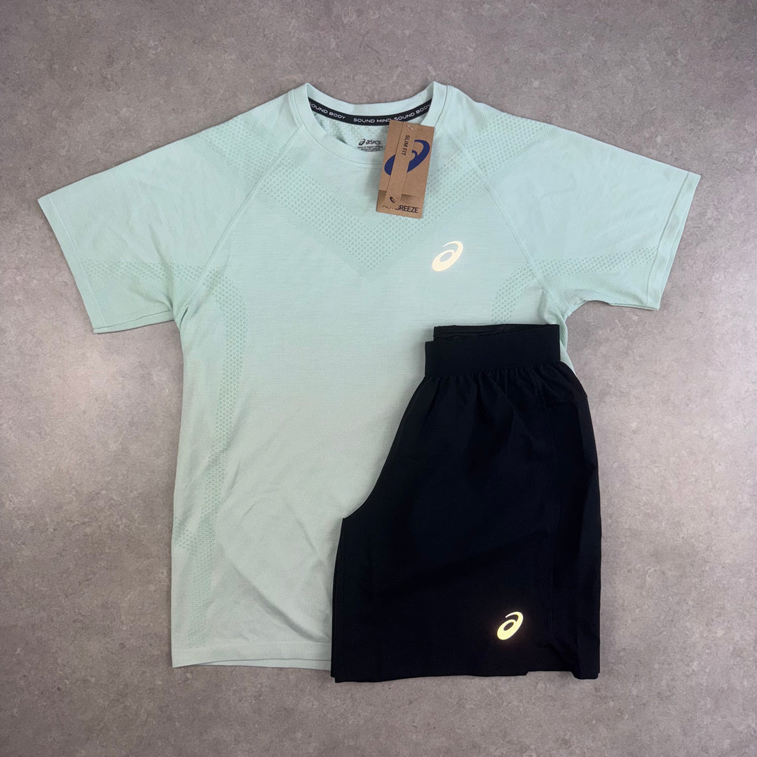 Asics Seamless T-Shirt Set - Light blue
