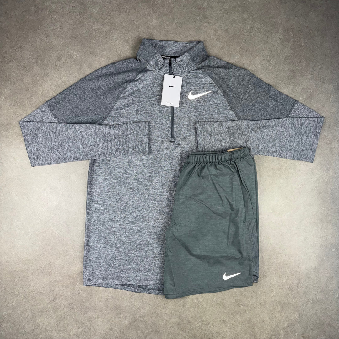 Nike Element Half-Zip x Challenger Shorts - Grey