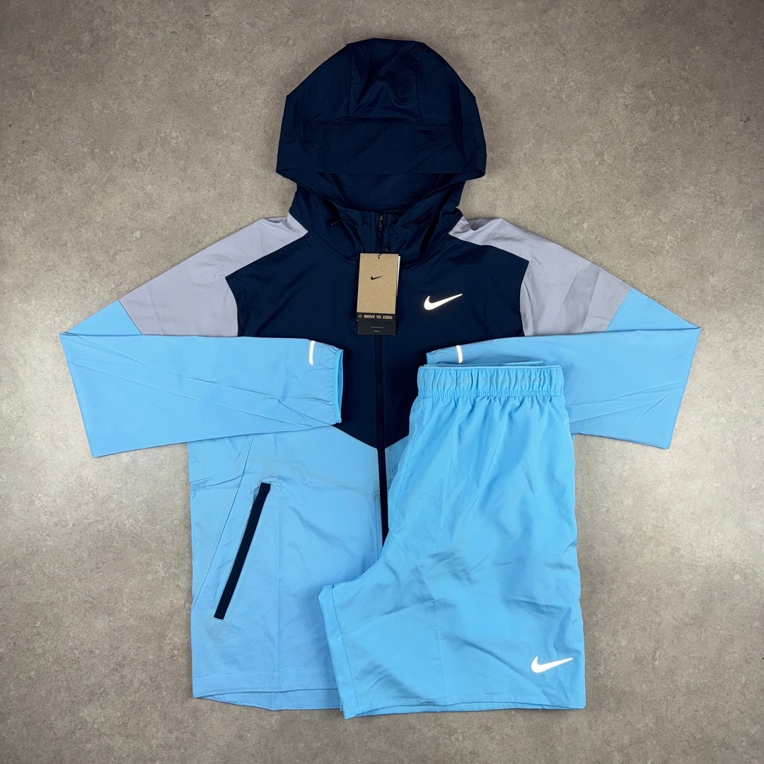 Nike UV Windrunner x Challenger Short Set - Aqua Blue
