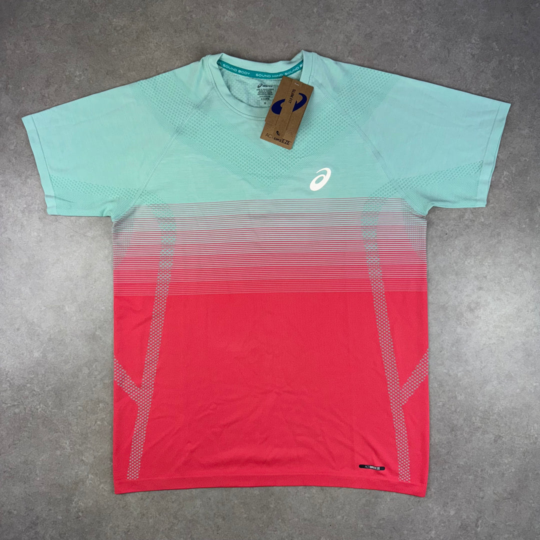 Asics Seamless T-Shirt - Coral Reef
