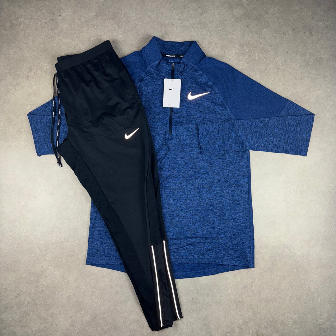 Nike Element Half-Zip x Phenom Pants Set - Blue