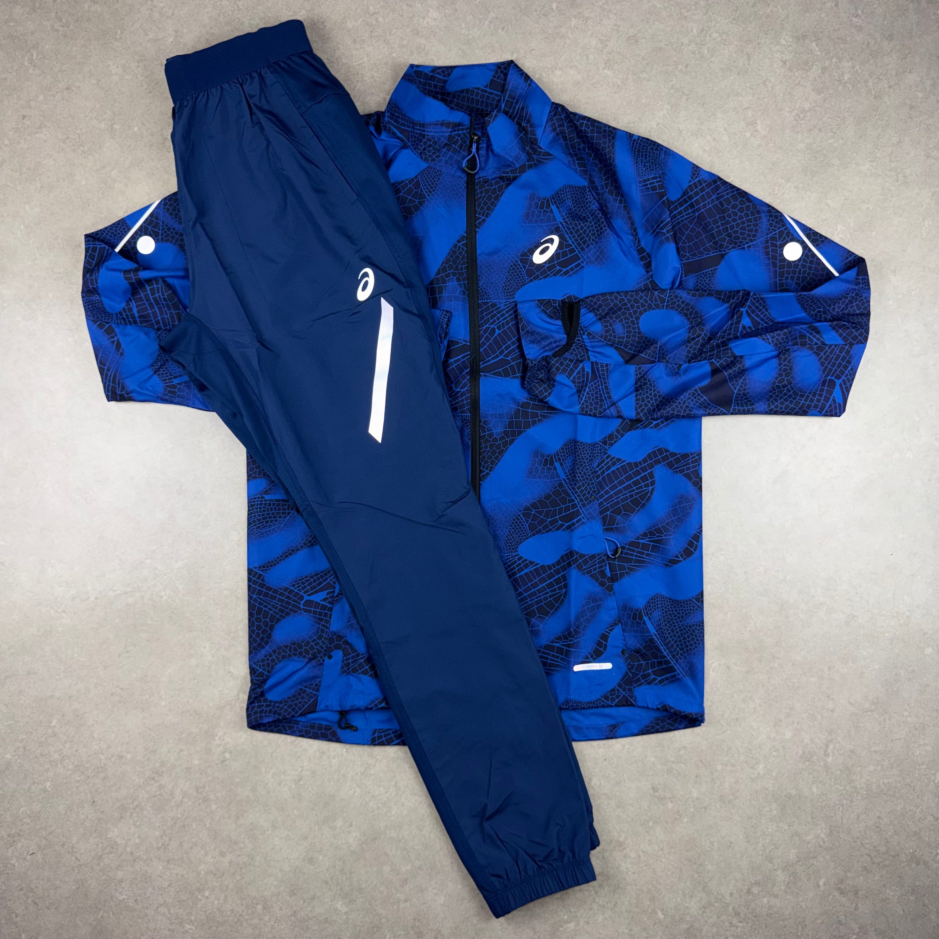 Asics Road Lite-Show Jacket Set - Dark Cobalt – Monde Actif