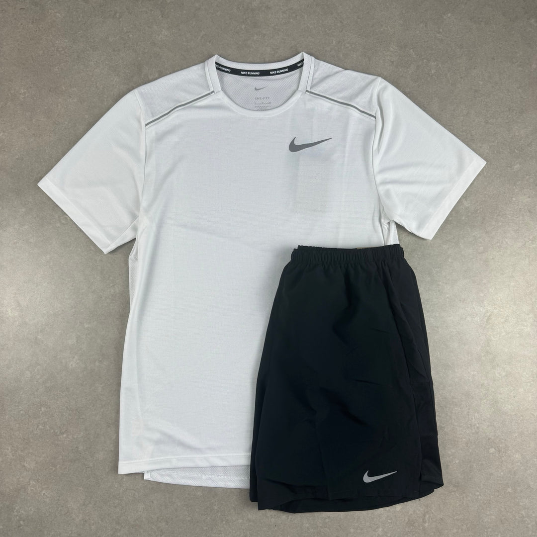 Nike Miler T-Shirt Set - White