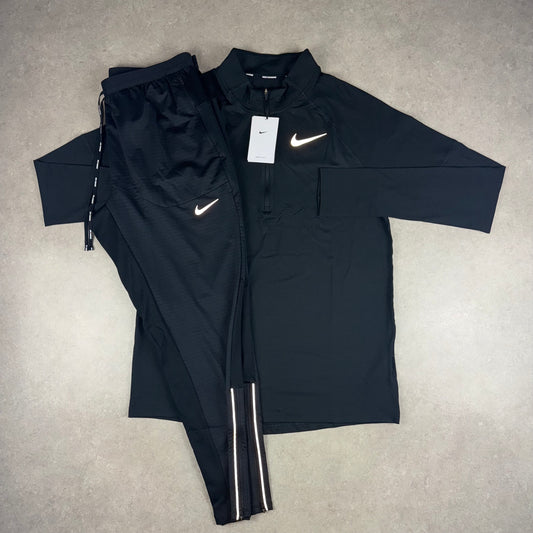 Nike Element Half-Zip x Phenom Pants Set - Black