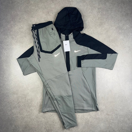 Nike Sphere Half-Zip Jacket x Phenom Pants - Dark Stucco