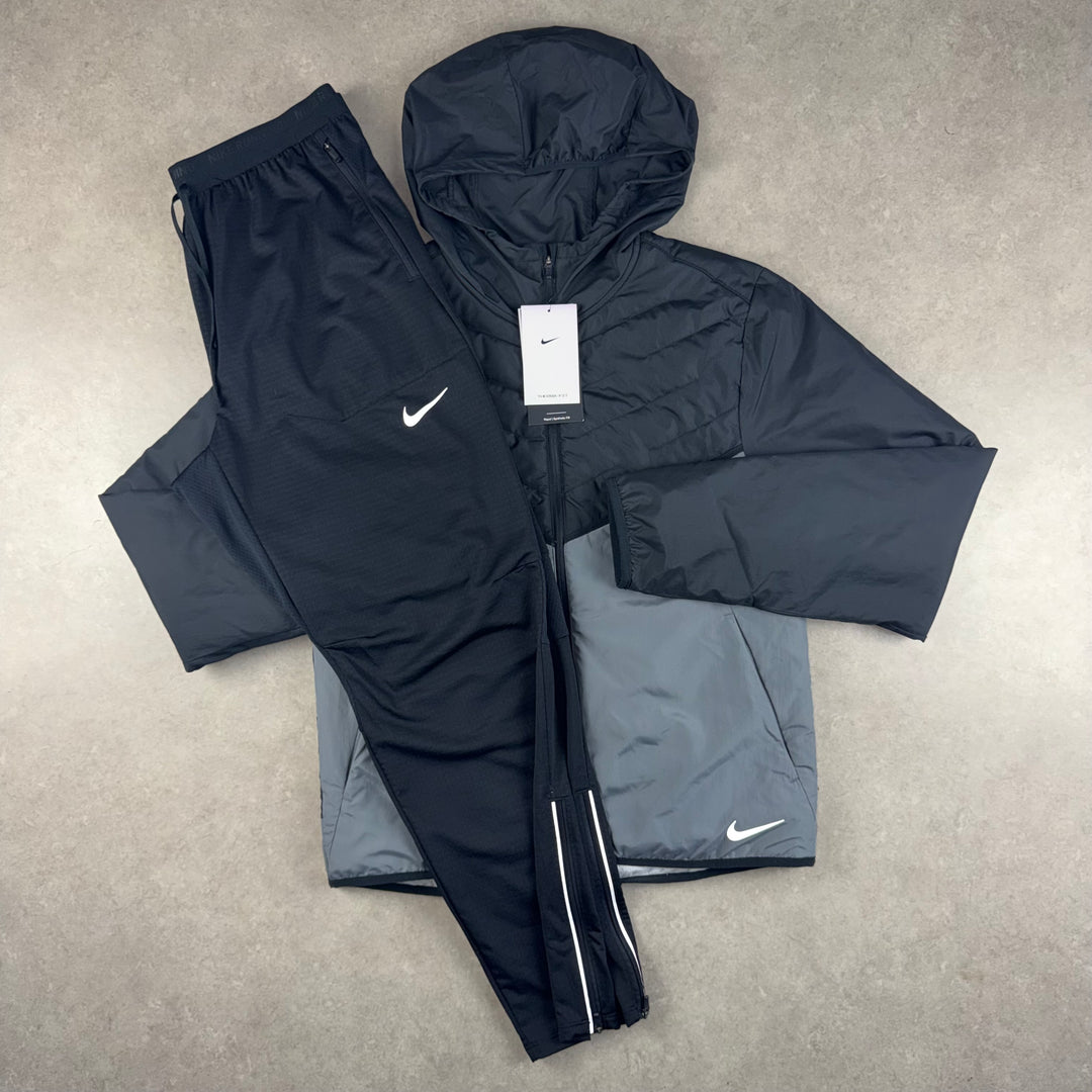 Nike Aerolayer Jacket x Phenom Pants Set - Black/Grey