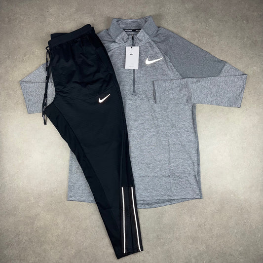 Nike Element Half-Zip x Phenom Pants Set - Grey