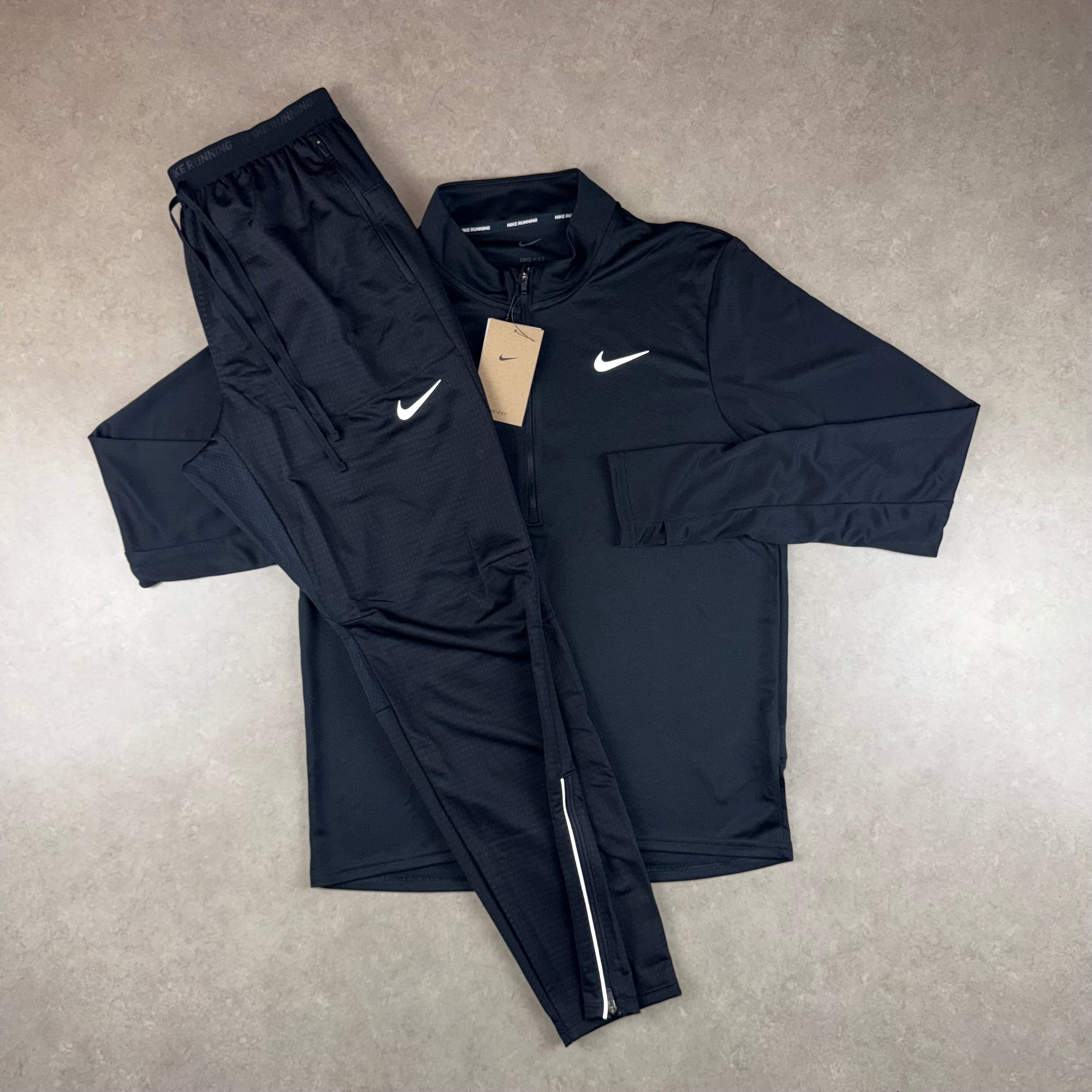 Nike Pacer Half-Zip x Phenom Pants Set - Black – Monde Actif