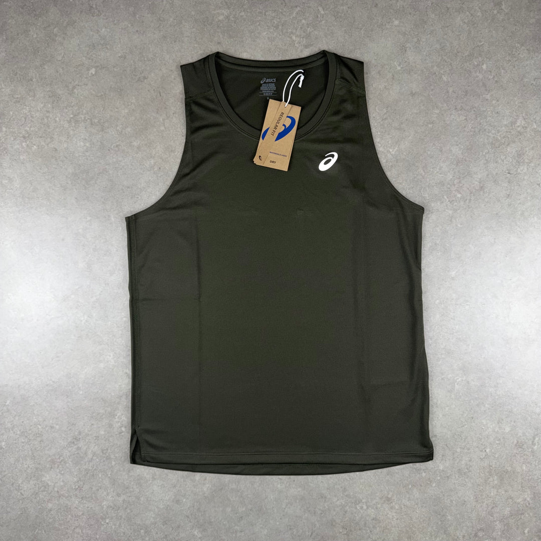 Asics Vest - Brown Stone