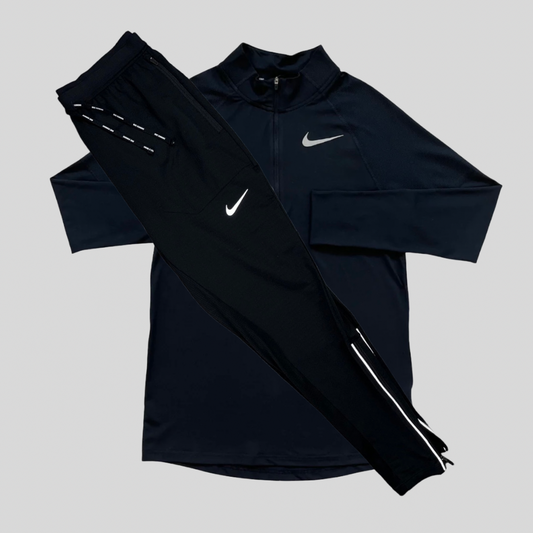 Nike Element Half-Zip x Phenom Pants Set - Black