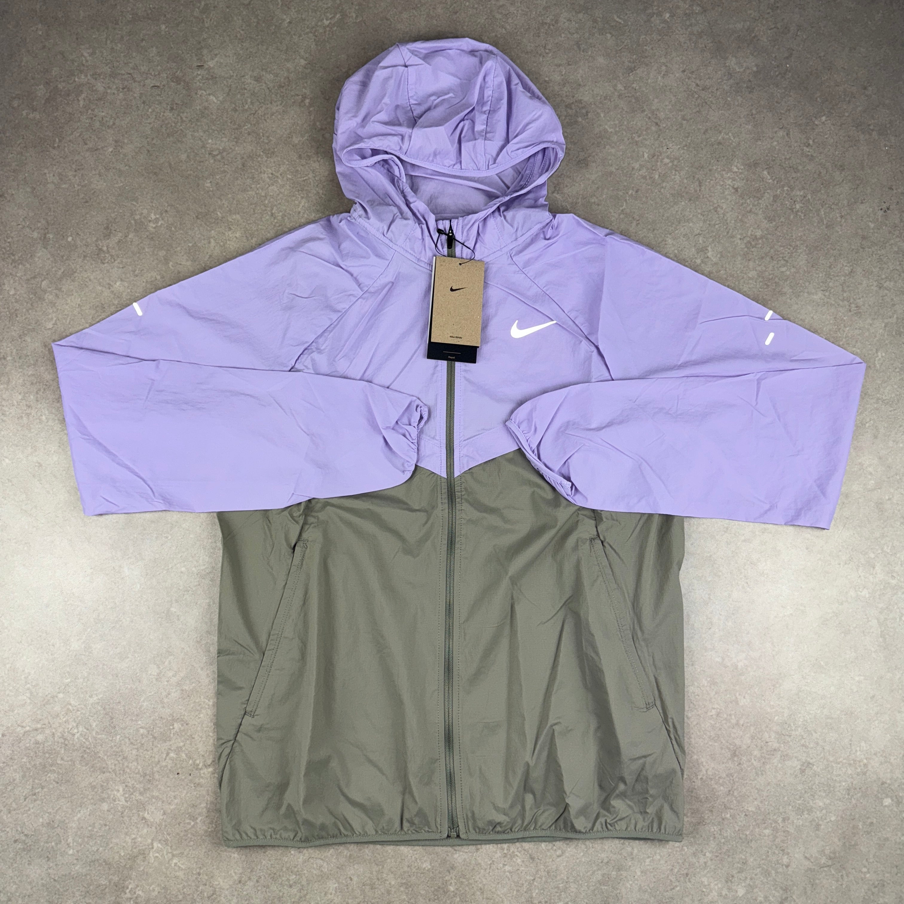 lavender nike windbreaker