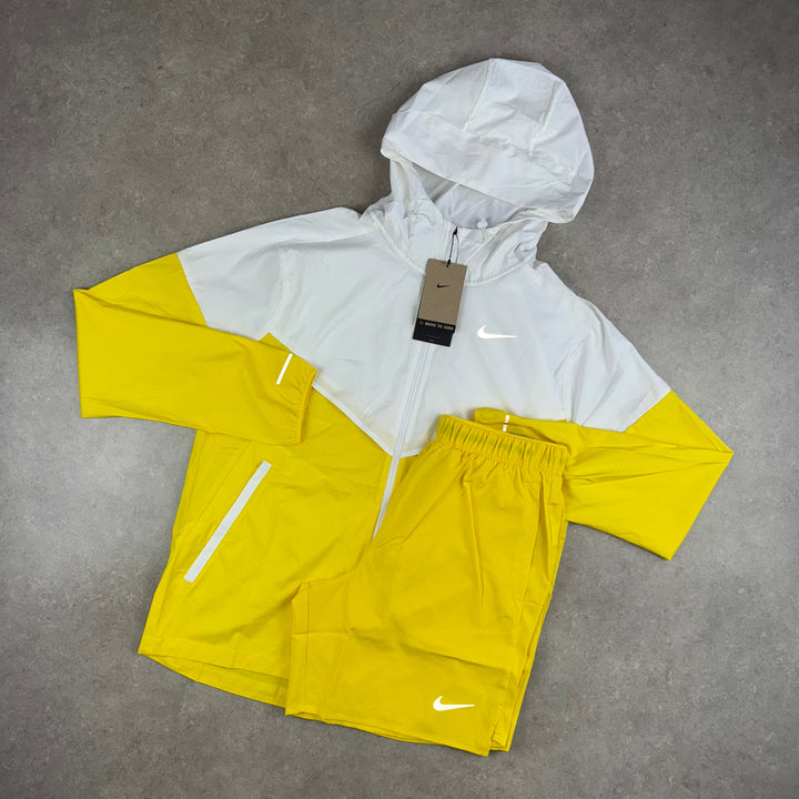 Nike UV Windrunner Jacket x Challenger Shorts Set - Lightning Yellow