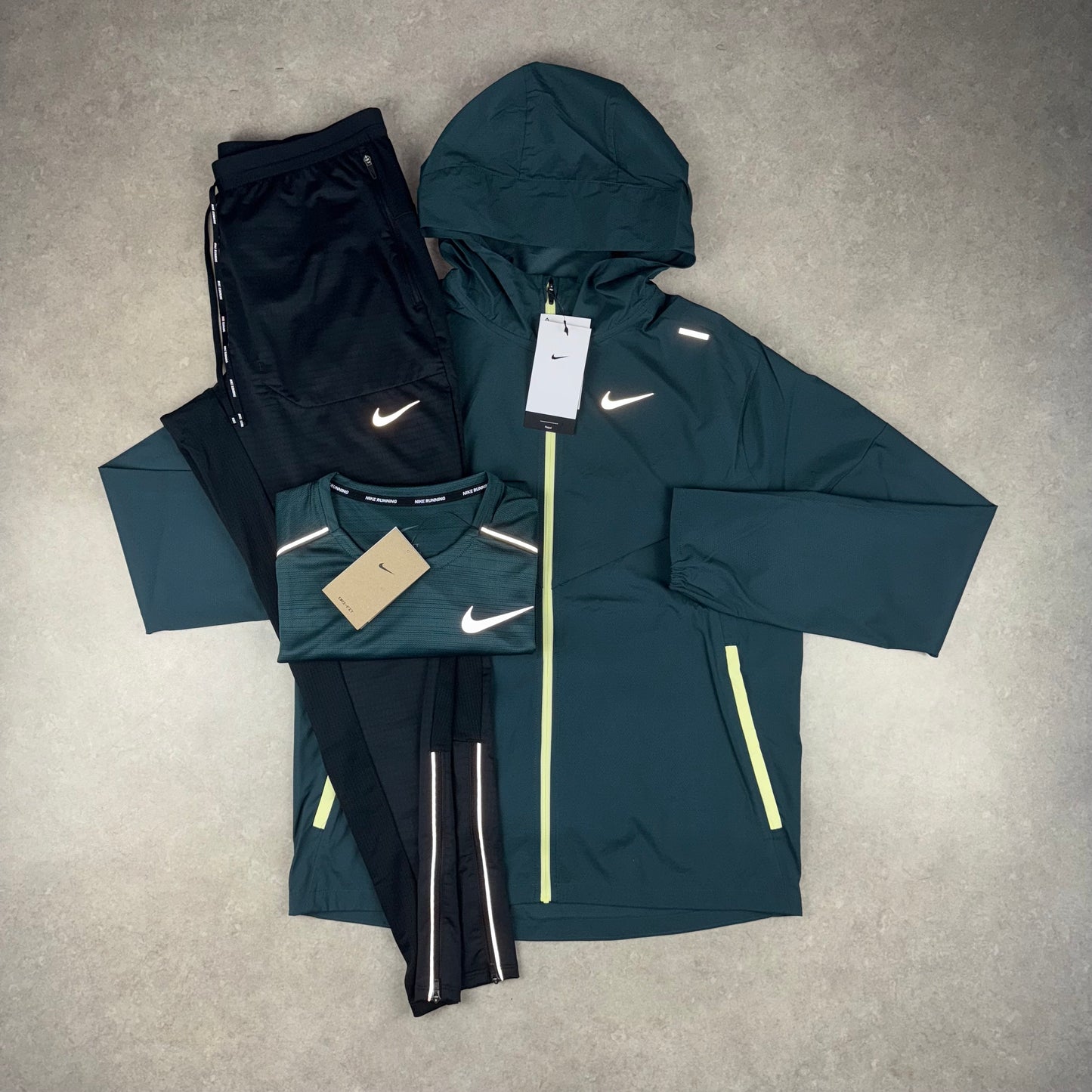 Nike UV Windrunner x Phenom Pants 3 Piece Set - Deep Jungle