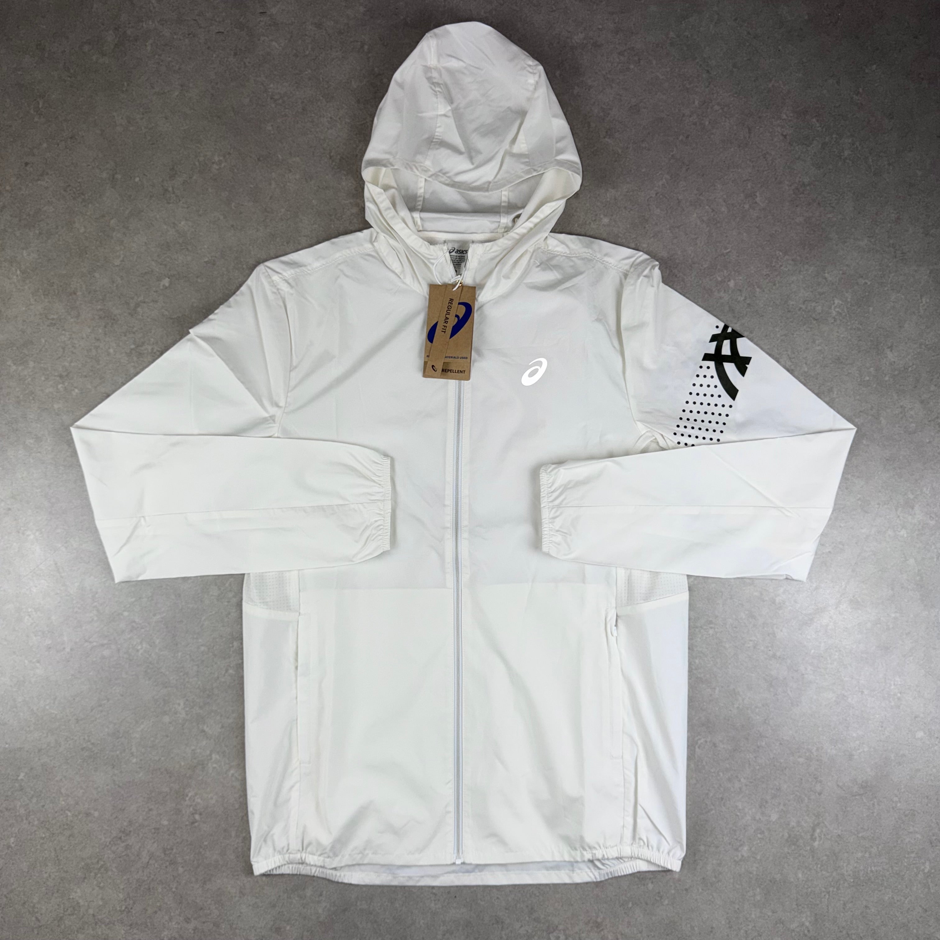 Asics Icon Jacket - Cream – Monde Actif