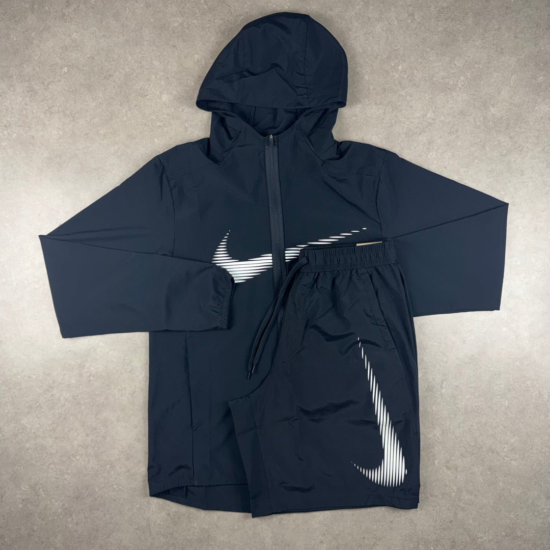 Nike Form Jacket x Short Sets - Black