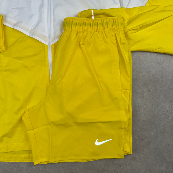 Nike UV Windrunner Jacket x Challenger Shorts Set - Lightning Yellow