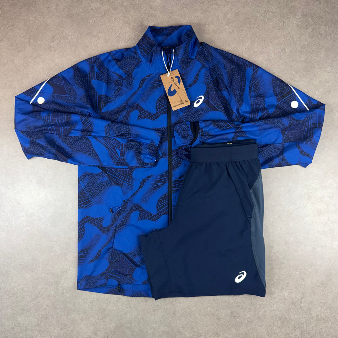 Asics Road Lite-Show x Road Shorts - Dark Cobalt/Midnight