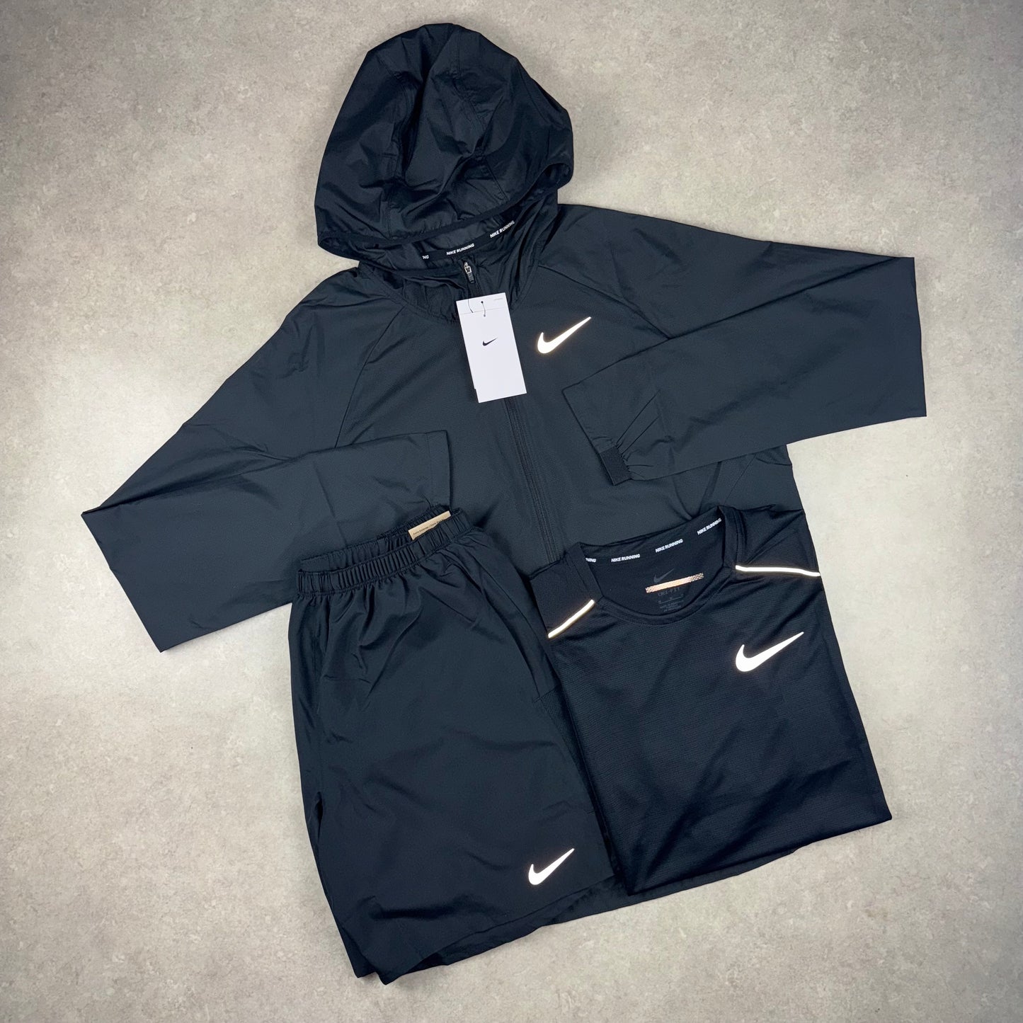 Nike Essential Jacket 3 Piece Set - Black