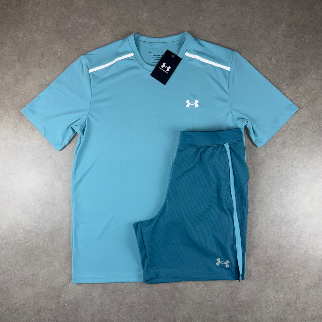 Under Armour Tech T-Shirt Set - Mint