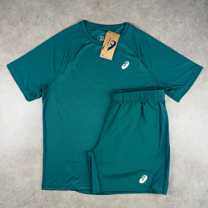 Asics Icon T-Shirt Set - Rainy Lake