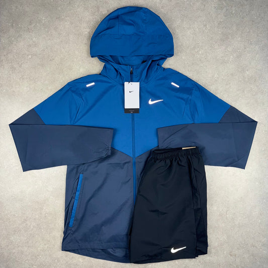 Nike UV Windrunner x Challenger Short Set - Thunder Blue/Black