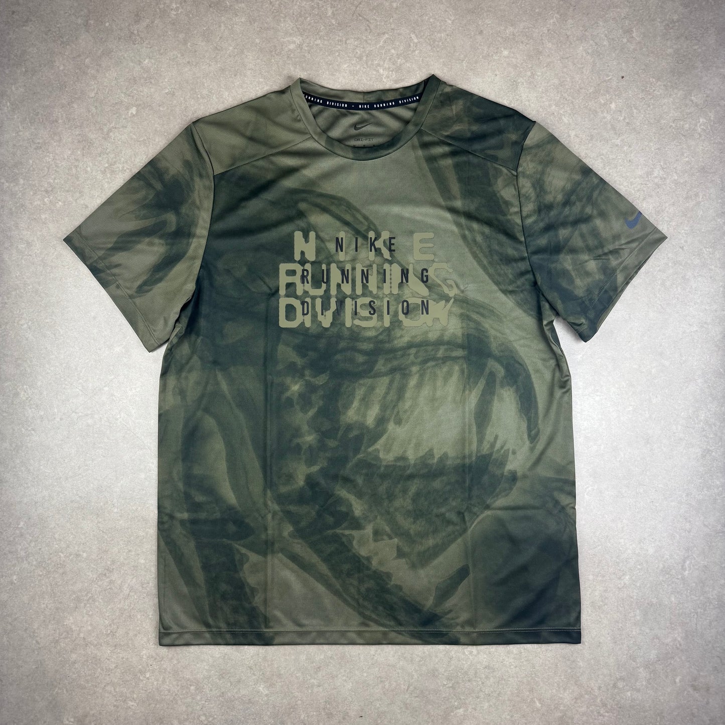 Nike Run Division T-Shirt - Khaki