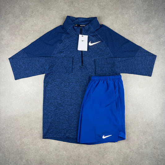 Nike Element Half-Zip x Challenger Shorts - Blue