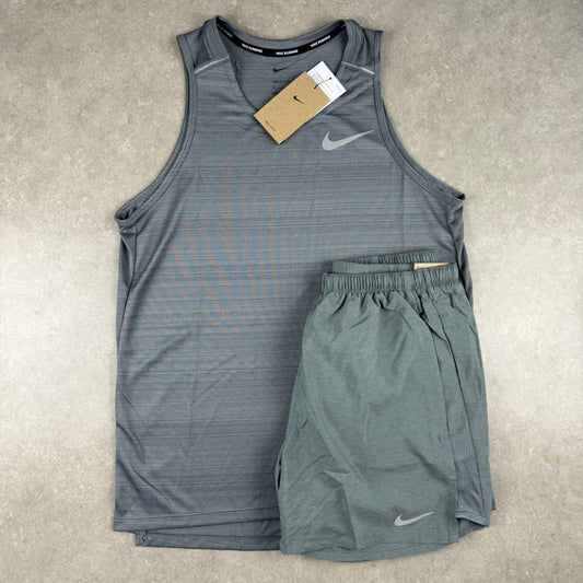 Nike Miler Vest Set - Grey