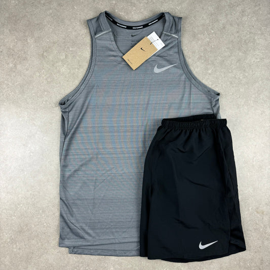 Nike Miler Vest Set - Grey