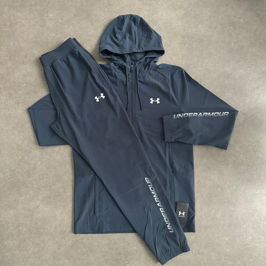 Under Armour JD Woven Tracksuit Set - Blue